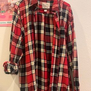 Oversized flannel